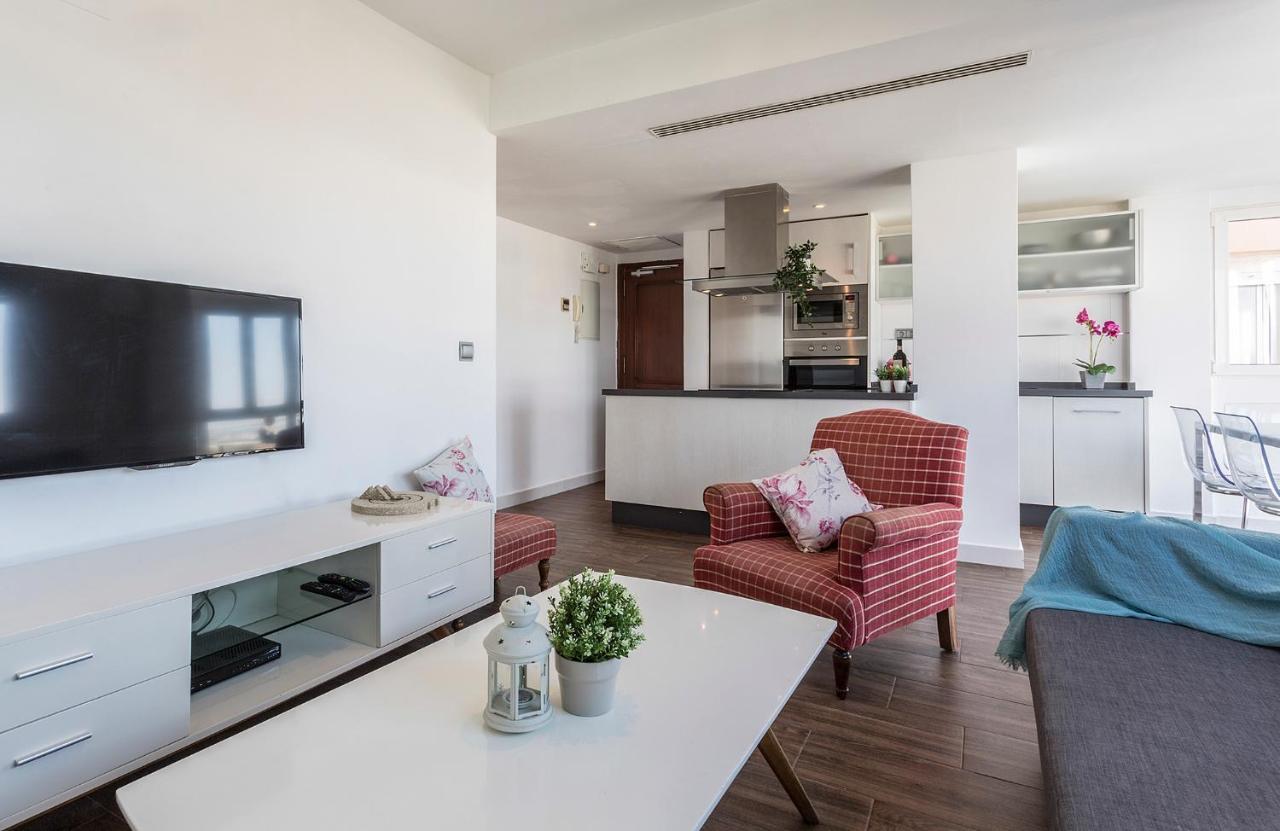 Apartmán Atico Avda Cadiz Playa Exteriér fotografie